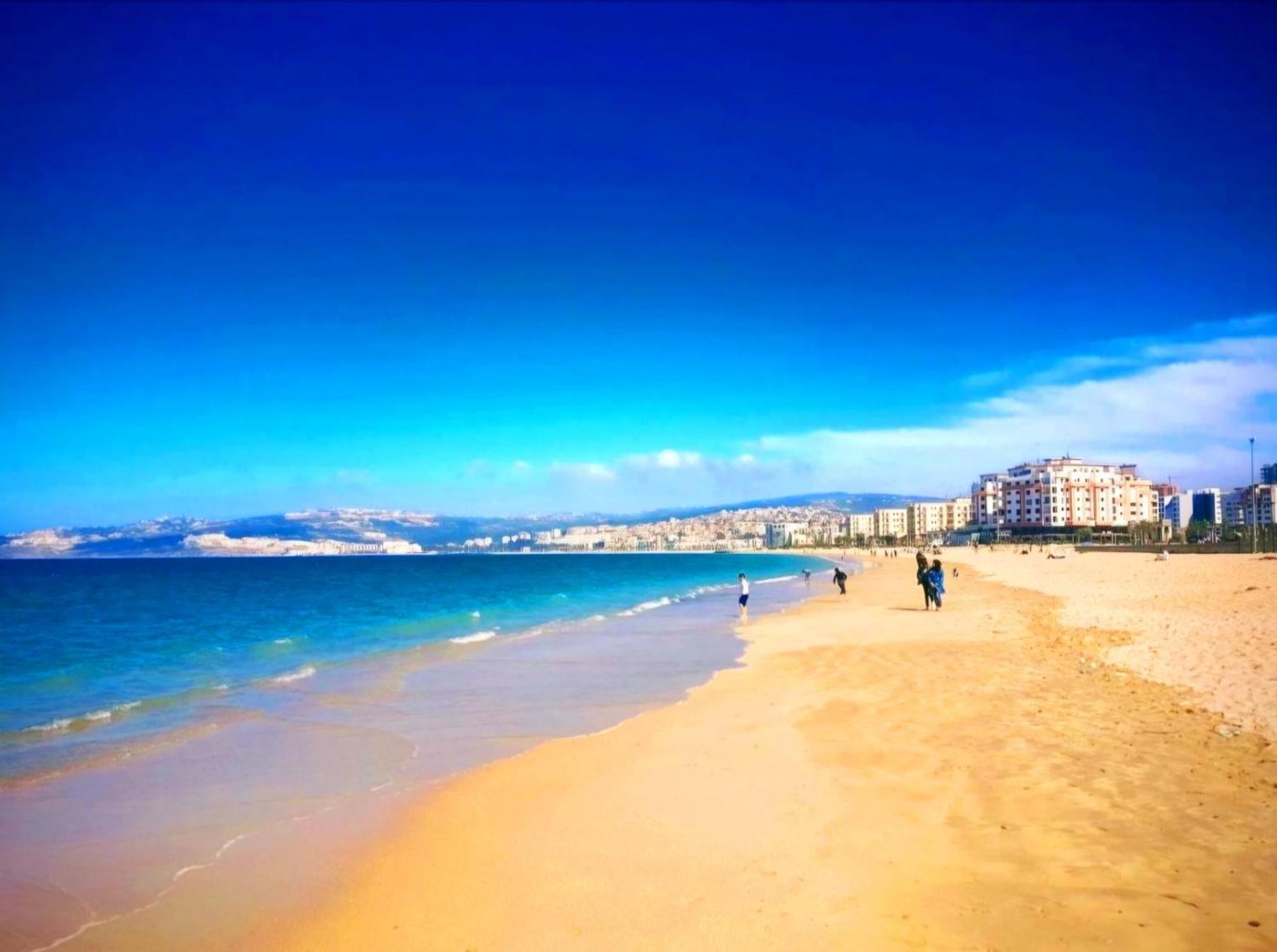 Appartamento Cozy Flat With Sea View Tangeri Esterno foto
